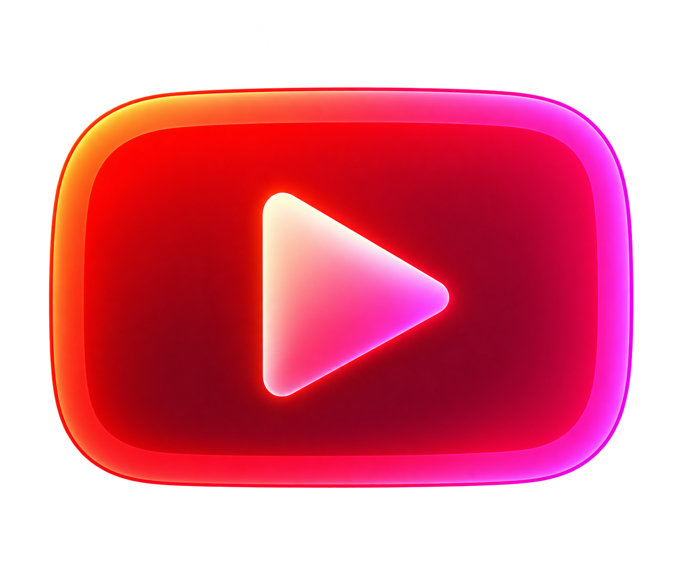 youtube vivid colors icon and logo in PNG format